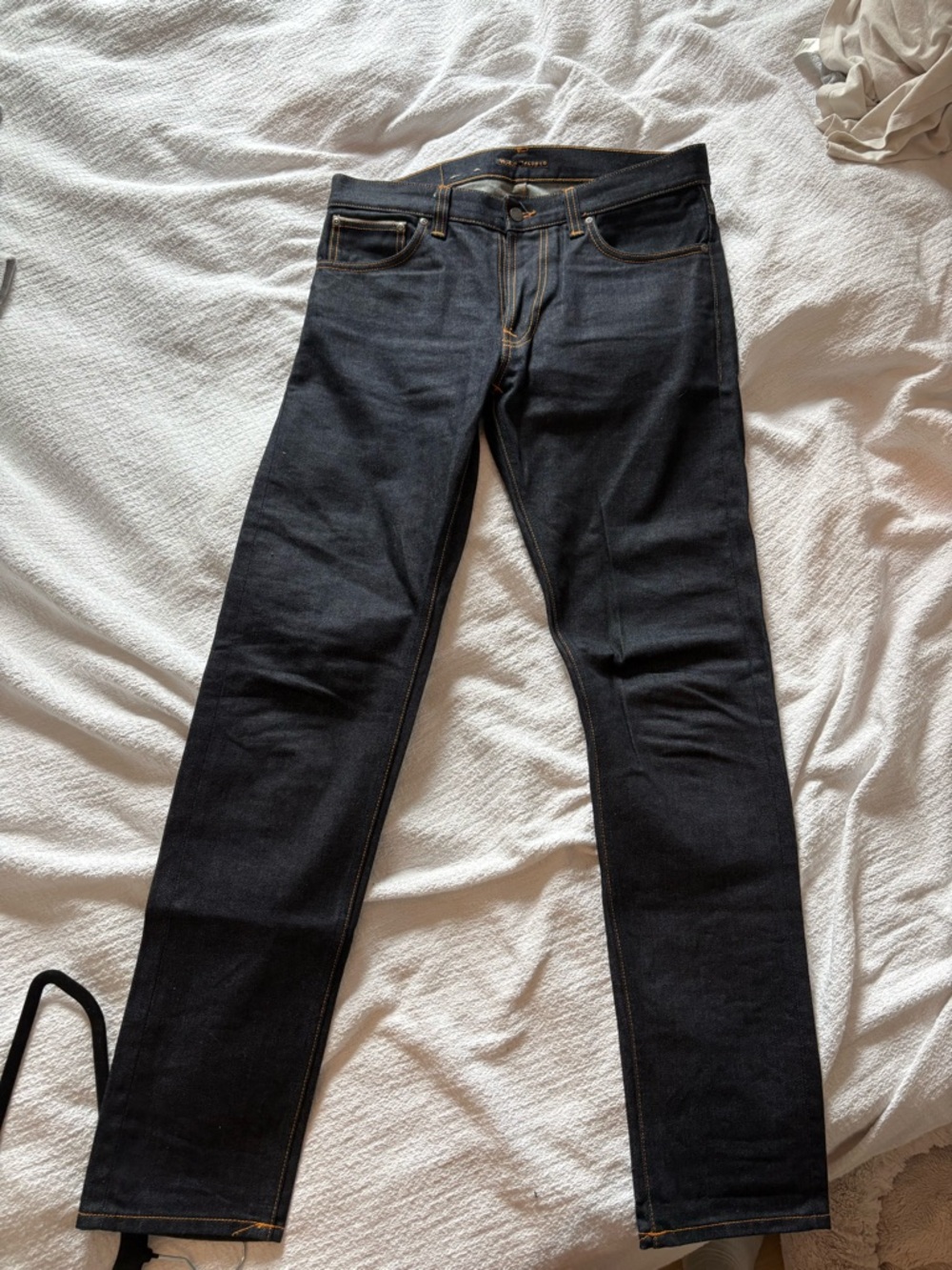 Nudie Jeans Lean Dean Men’s Jeans Dry Japanese Selvage